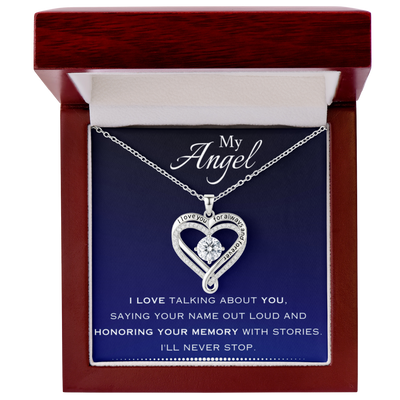 EVELYN HARPER™ MY ANGEL LOVE YOU ALWAYS NECKLACE