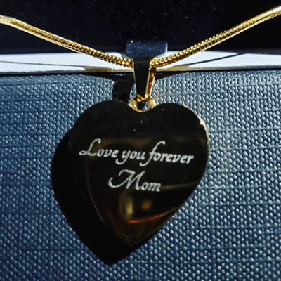 EVELYN HARPER™ MEMORIAL HEART NECKLACE