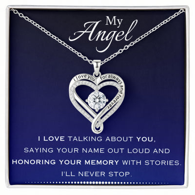 EVELYN HARPER™ MY ANGEL LOVE YOU ALWAYS NECKLACE