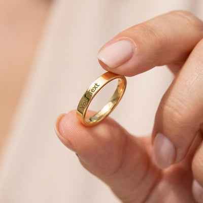 EVELYN HARPER™ MY ANGEL MEMORIAL ENGRAVED RING
