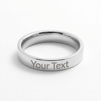 EVELYN HARPER™ MY ANGEL MEMORIAL ENGRAVED RING
