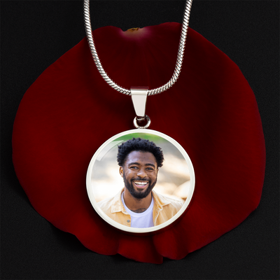 EVELYN HARPER™ MY ANGEL MEMORIAL CIRCLE NECKLACE