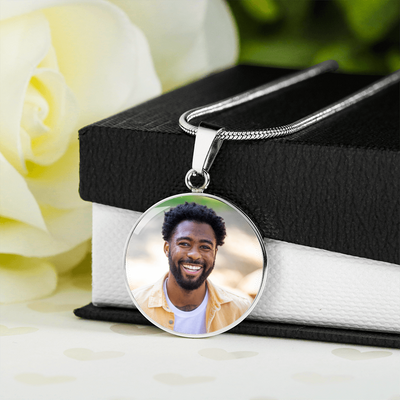 EVELYN HARPER™ MY ANGEL MEMORIAL CIRCLE NECKLACE