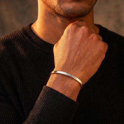 EVELYN HARPER™ MEMORIAL CUFF BRACELET