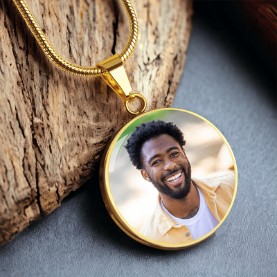 EVELYN HARPER™ MY ANGEL MEMORIAL CIRCLE NECKLACE